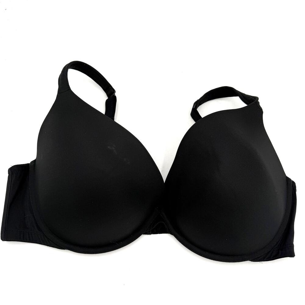 Cacique Black Boost Plunge Padded Bra Size 42DDD